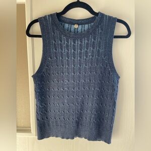 Margaret O’Leary Cable Knit Vest